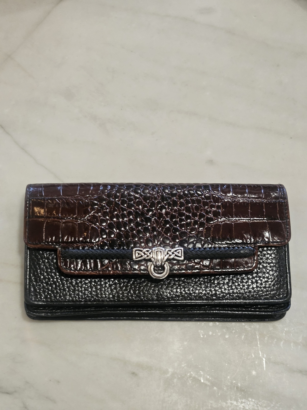 Brighton Gwynevere Leather Clutch Wallet